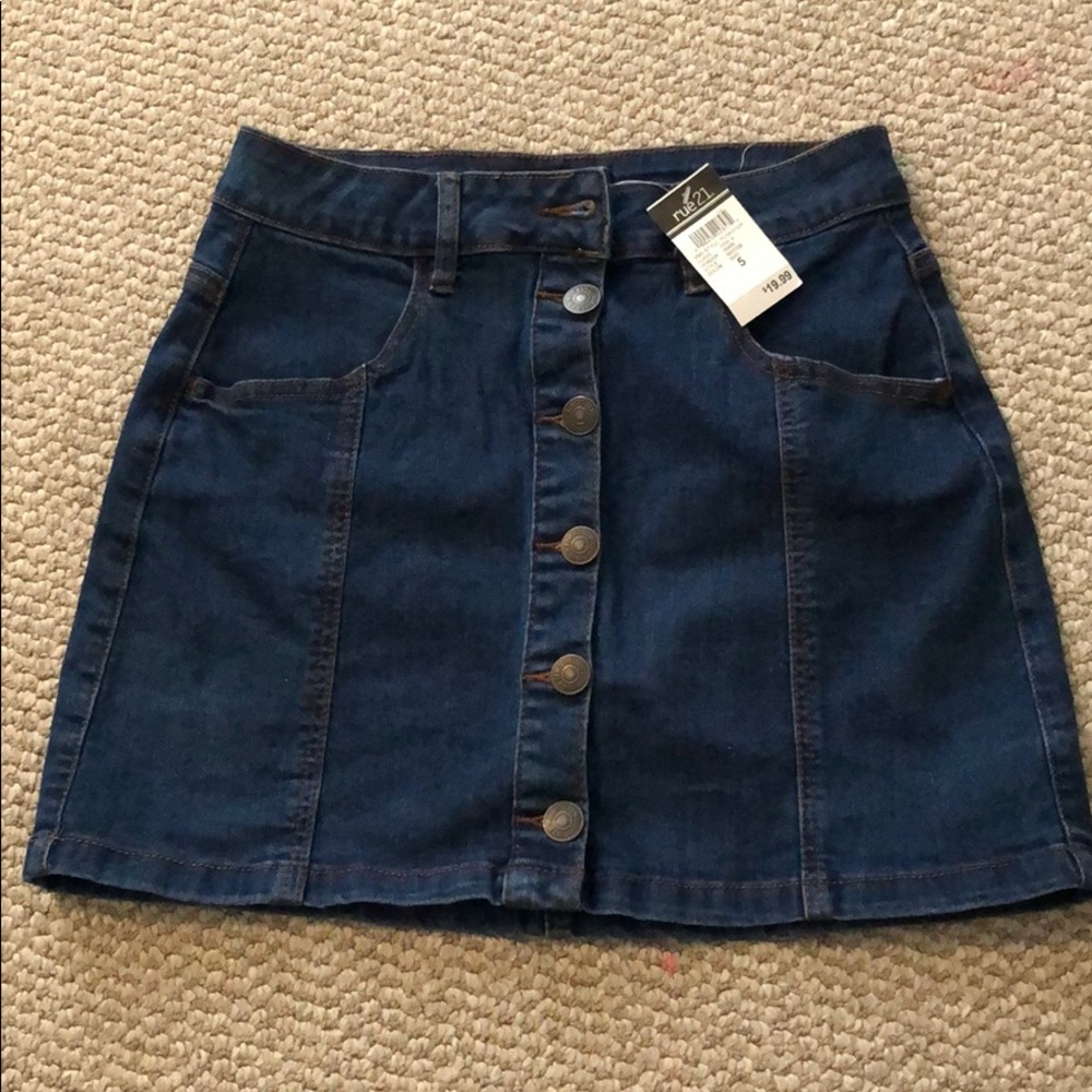 Jean skirt